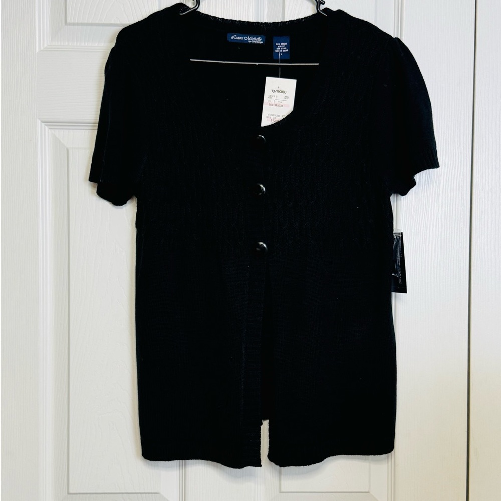 Classic Black Women's Cardigan by Croft & Barrow